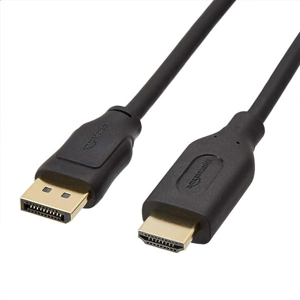 DisplayPort auf HDMI Kabel mit vergoldeten Steckern 4.5 m