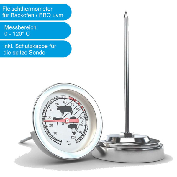 Einstichthermometer / Grill- und Backthermometer