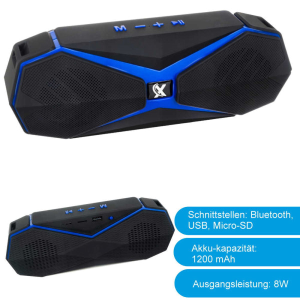 Kabelloser Bluetooth-Lautsprecher / BoomBox