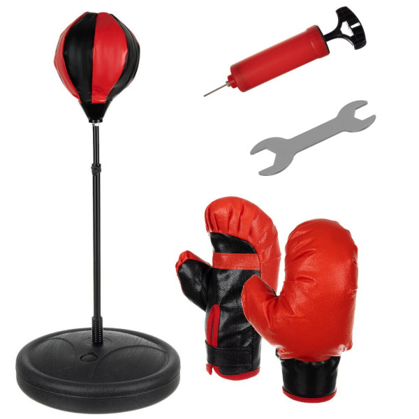 Punchingball Set inkl. Boxhandschuhe und Pumpe