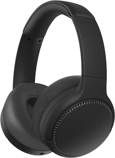 Panasonic RB-M500BE-K Bluetooth Over-Ear Kopfhörer - Sprachsteuerung, Bass Reactor, 30 Stunden Akkul