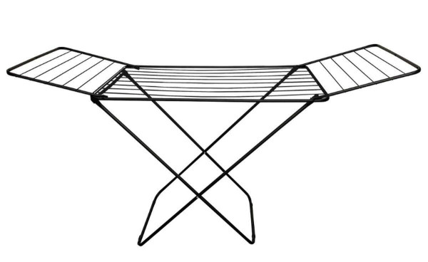 Wäscheständer Flügelwäschetrockner - 18 m - Schwarz